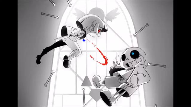 Stronger than you Sans and Chara Duet (Undertale parody) [w/ Lyrics] 1 hour | One Hour of. смотреть онлайн