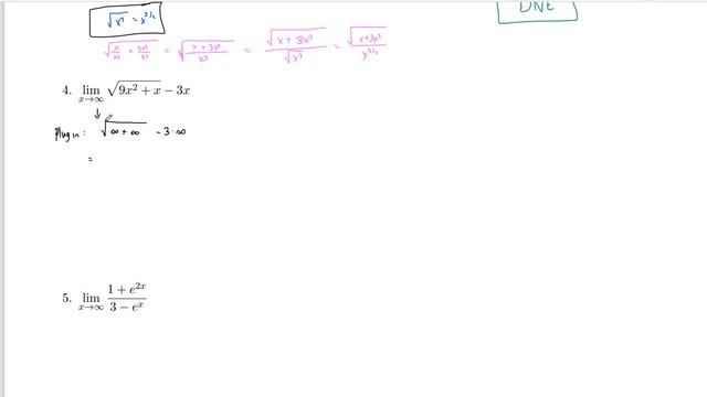 4 Limits at Infinity Lecture Part 3 смотреть онлайн