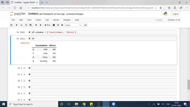 Pandas Tips and Tricks - How to change the column names смотреть онлайн