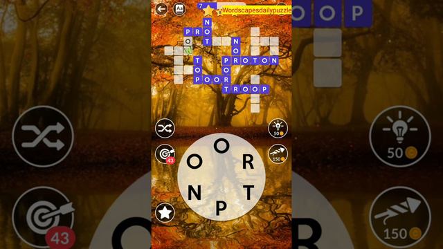 WORDSCAPES Daily Puzzle August 4, 2021 смотреть онлайн