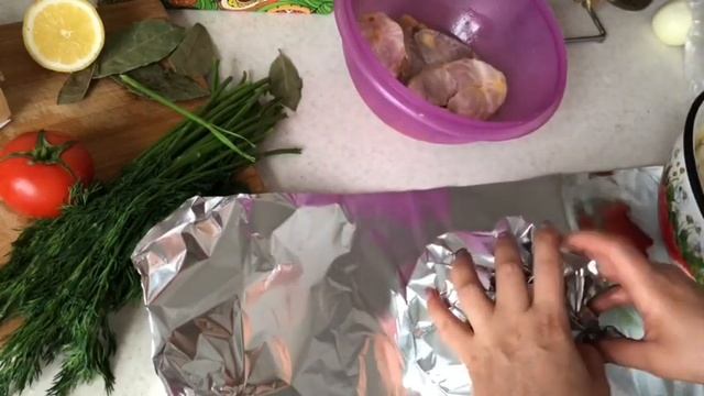 Осётр в духовке. В фольге. С картошкой. смотреть онлайн