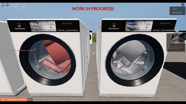 Washing Clothes and towels! | Laundroware [PRE-ALPHA] Roblox | Part 1 смотреть онлайн