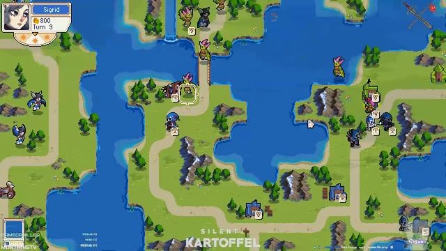 Groovy Spud! Wargroove Let's Play Part 3 смотреть онлайн