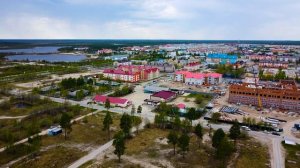 Муравленко с высоты птичьего полета