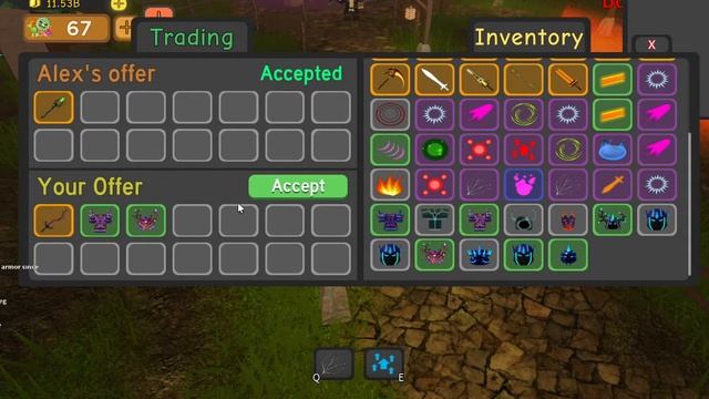 L, W Or Fair trade (dungeon quest roblox) смотреть онлайн