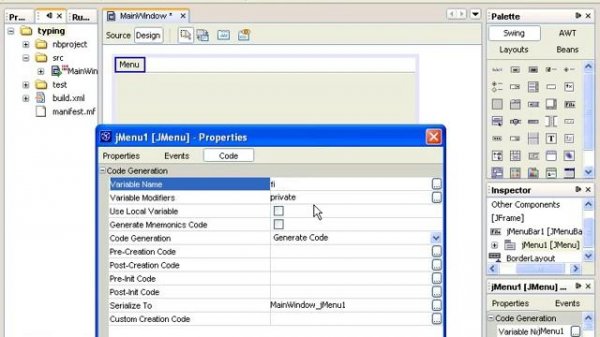 Создаем главное окно класс MainWindow. Урок 162