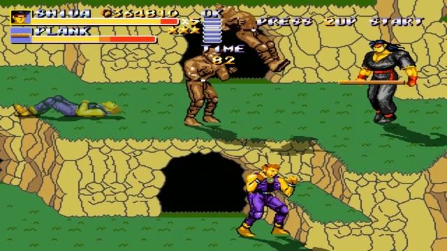 Los Simpsons Arcade (Streets of Rage Remake (v5.1) Mod) (PC) (Shiva SoR2) Walkthrough смотреть онлайн