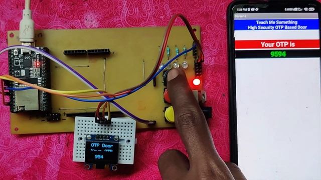 ESP32 MIT App OTP Based High Security Door | 0.96 inch OLED | Firebase ESP32 | Teach Me Something смотреть онлайн
