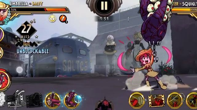 skullgirls mobile umbrella vs 26.4k смотреть онлайн