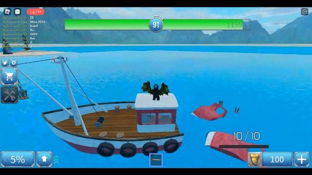 I SURVIVED THE SHARK! | ROBLOX SHARKBITE 2 смотреть онлайн