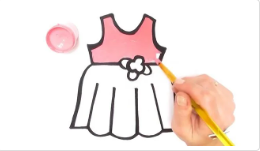 Рисуем Платье смотреть онлайн