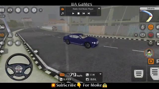 Bentley Continental GT Car Mod Bus Simulator Indonesia - Mod Bussid - Best Android Games 2021 смотреть онлайн