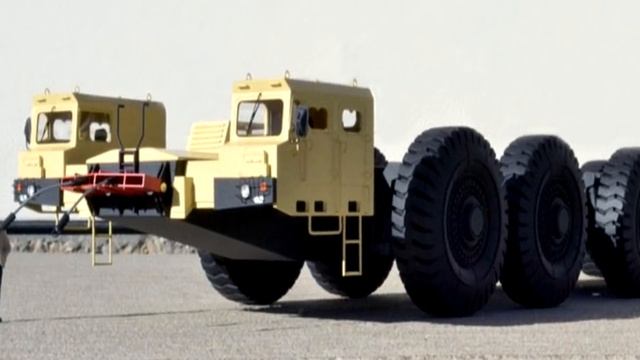 Секретный тягач МАЗ-7904 12х12 проект «Целина» смотреть онлайн