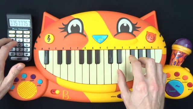 FORTNITE DANCE - MARSH WALK ON A CAT PIANO AND A DRUM CALCULATOR смотреть онлайн