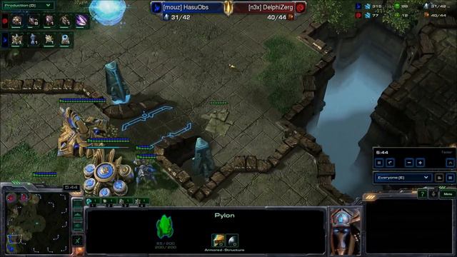 PvZ - HasuObs V Delphi G1 from ESL August 2013 смотреть онлайн