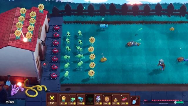 Plants vs Zombies in 3D: FOLIAGE VS UNDEAD!! | Unreal Engine 5 PvZ Fan Game смотреть онлайн