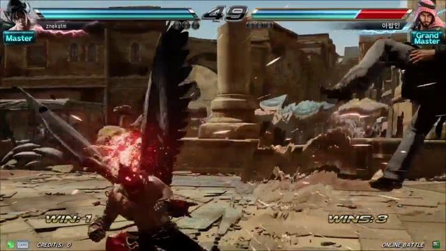 TEKKEN 7 4/28 Devil Jin Play - Online Battle (철권7 데빌진) смотреть онлайн