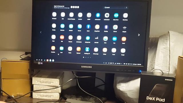 Samsung Dex Pad Office 365 Mobile Word Excel PowerPoint Outlook Demonstration смотреть онлайн