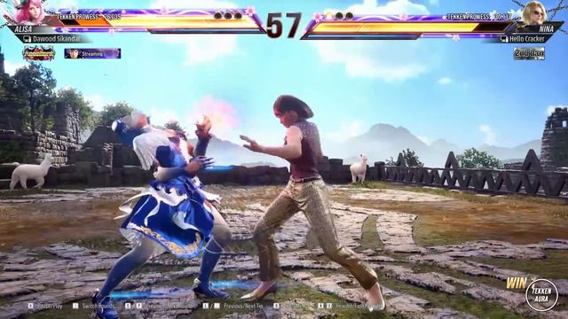 Tekken 8 ▰ Dawood (Alisa) vs Arslan Ash (Nina) ▰ Player Matches смотреть онлайн