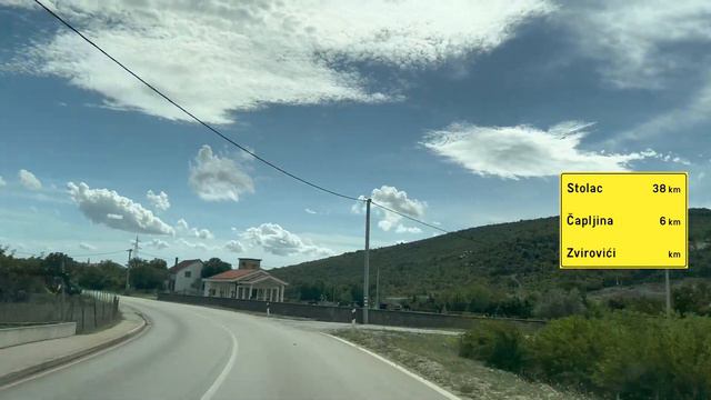 Driving in Croatia and Bosnia Herzegovina: Autocesta A10, A1 & E73 from Mali Prolog to Kravica смотреть онлайн