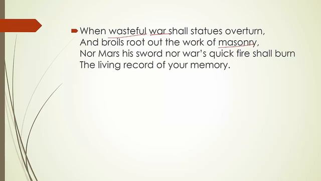 #58 SONNET 55 NOT MARBLE NOR GILDED MONUMENTS by WILLIAM SHAKESPEARE DSSSB KVS NVS UP TGT PGT NET смотреть онлайн