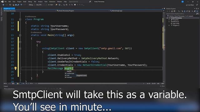 [Tutorial] Using C# with Gmail (Sending, Reading, and Deleting Emails) смотреть онлайн