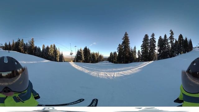 Borovets 24.1.2021 Garmin Virb 360 video смотреть онлайн