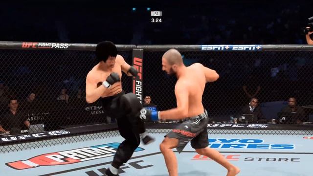 Bruce Lee vs Omari Akhmedov - EA Sports UFC 5 - Epic Fight ?? смотреть онлайн
