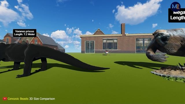Cenozoic Animals Size Comparison 3D ??????????? смотреть онлайн