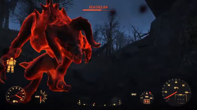 Fallout 4 Deathclaw Fight смотреть онлайн