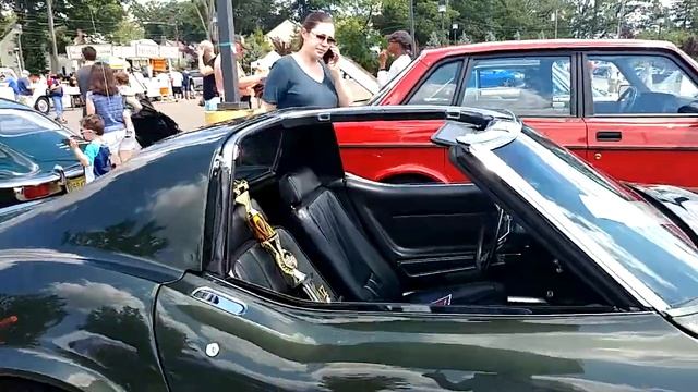 1969 GREEN CHEVROLET CORVETTE STINGRAY with T-TOPS WON BEST in SHOW смотреть онлайн