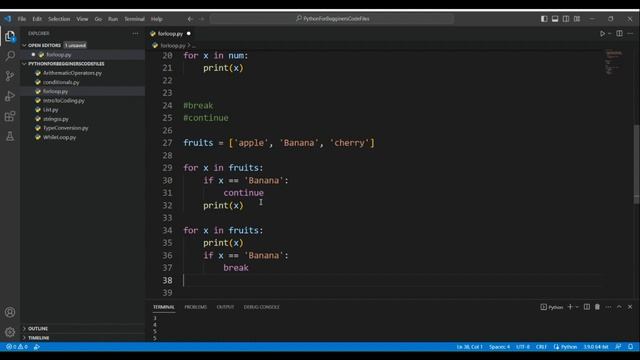 PYTHON - FOR LOOP & RANGE FUNCTION (10) смотреть онлайн