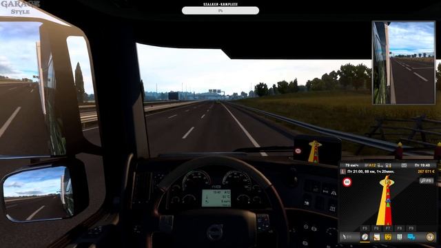 Euro Truck Simulation 2 ➤ Вечерние Покатушки / Поездием
