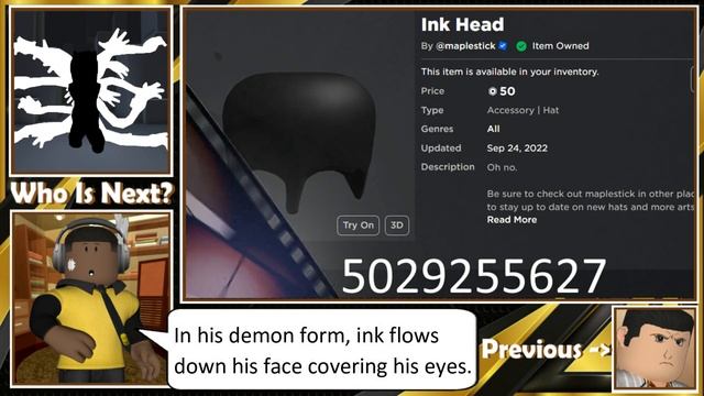 Bendy and the Ink Machine - Bendy the Devil Roblox Cosplay Showcase смотреть онлайн