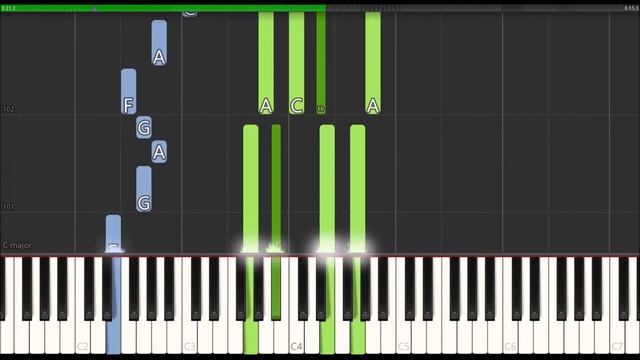 Feed Me (Git it!) - Little Shop Of Horrors (Broadway) | Piano Accompaniment Tutorial (Synthesia) смотреть онлайн