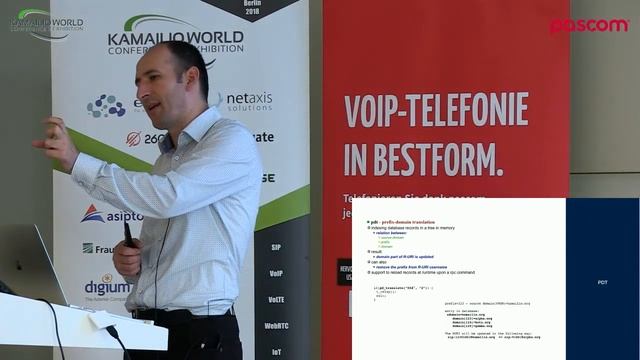 Kamailio World 2018: Kamailio – Least Cost Routing Engines смотреть онлайн