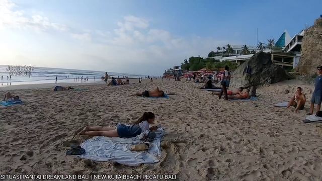 SITUASI PANTAI DREAMLAND PECATU BALI | NEW KUTA BEACH BALI