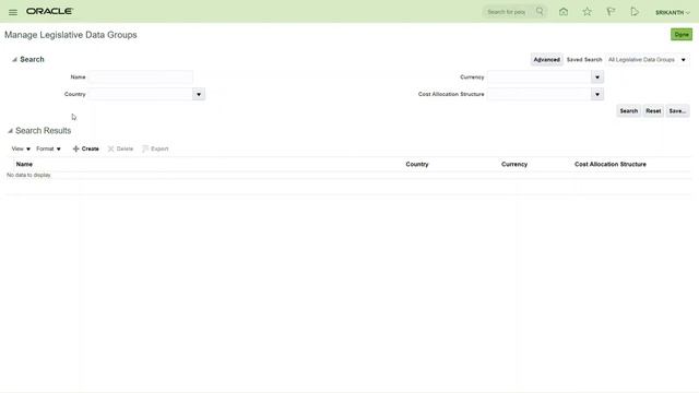 05 Create Legislative Data Group LDG in Oracle Cloud R12 смотреть онлайн
