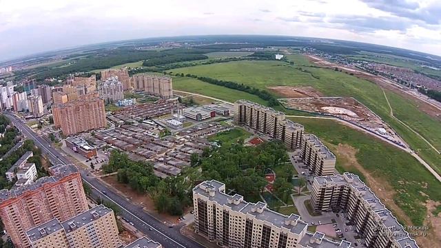Вид на Новую Москву с воздуха. Часть 18. Трансгаз. Префектура ТиНАО смотреть онлайн