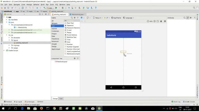 Started with Android Studio || Hello World App смотреть онлайн