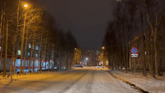 ОЛЕНЕГОРСК, поездка по городу смотреть онлайн