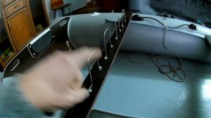 Крепление под удочки в лодку ПВХ
