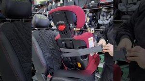 Как крепится автокресло 9-36кг. Одна из обычных схем крепления.