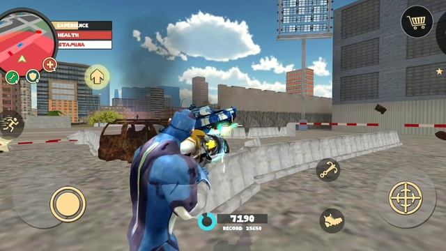 Rope Hero: Vice Town (Rope Hero Fight Dual Car Robot on Army Base with Heavy Blaster New Weapons) H смотреть онлайн