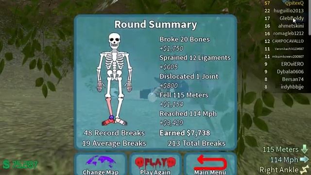 Ломаем кости! Roblox broken bones IV смотреть онлайн