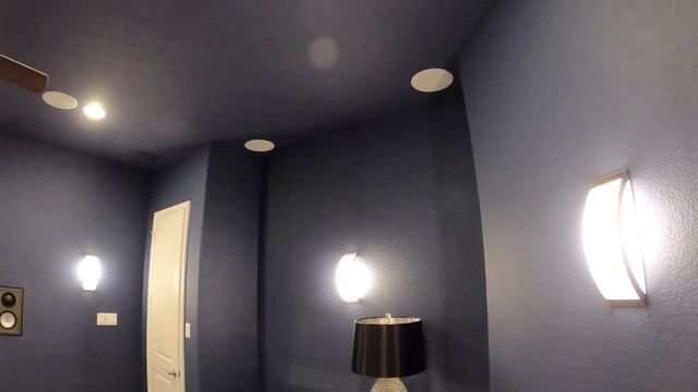 7.1.4 Monitor Audio ATMOS Media Room w/ Two Center Speakers?? Sony A9G OLED DEMO! смотреть онлайн