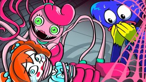 МАМЕ ДЛИННЫЕ НОГИ ТАК ГРУСТНО С ХАГГИ! Poppy Playtime