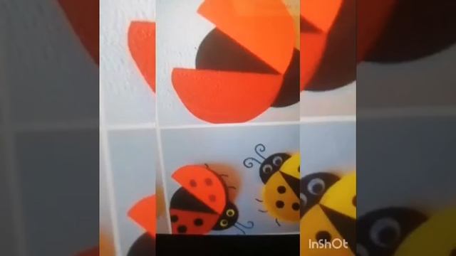 Аппликация "Божья коровка" ? смотреть онлайн