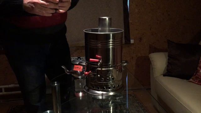 Самовар на дровах "Пикник" (3,5 л) - получение посылки, распаковка и первое впечатление. смотреть онлайн