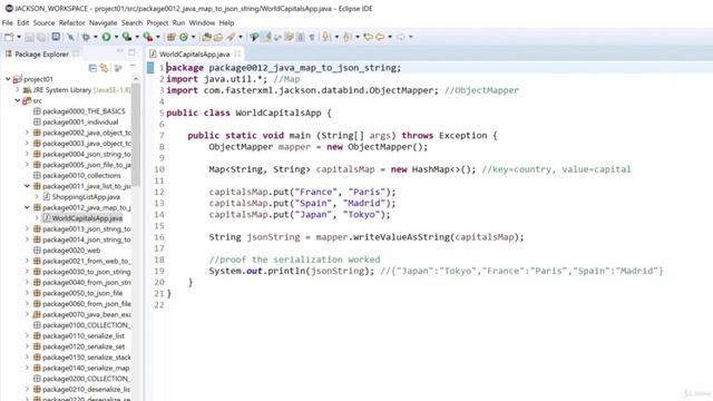 Serialize and Deserialize JSON using Jackson - English - Creative Commons смотреть онлайн